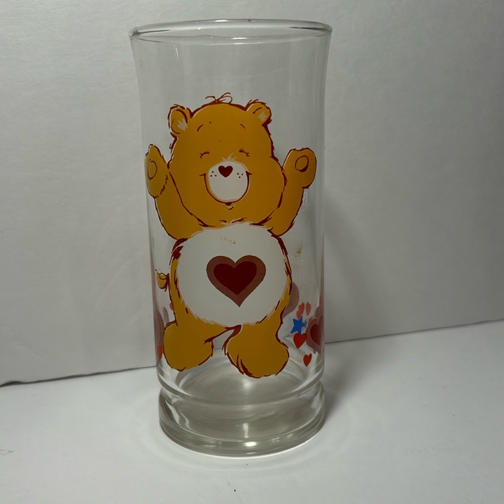1983 Care Bear Limited Edition Pizza Hut collectors glass